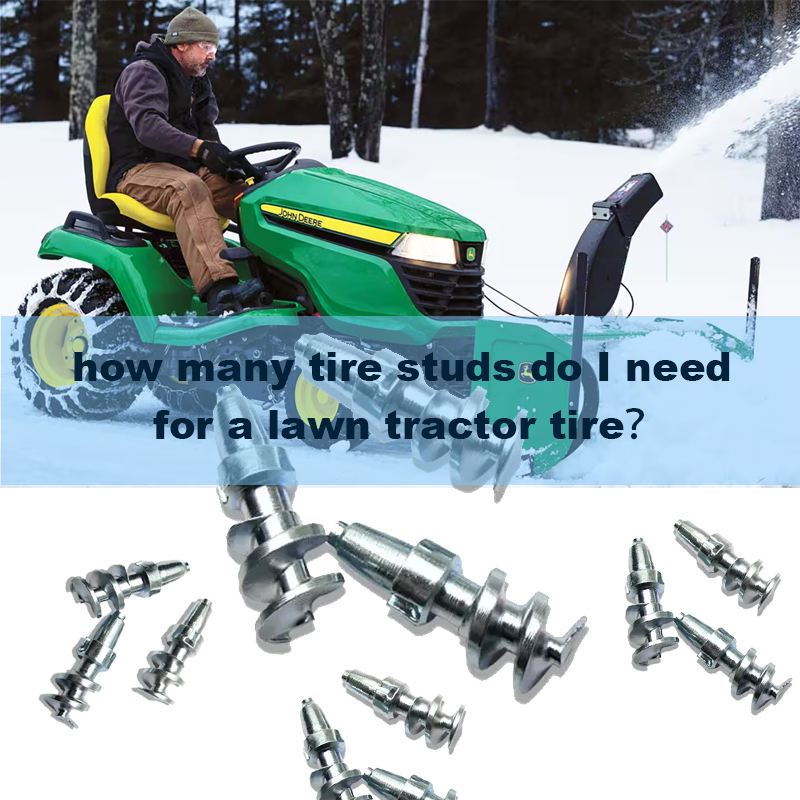lawn tractor tire studs
